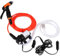 Portable Electric Pressure Washer Pump, High Pressure Washer Pump 80W 130PSI 12V Powerful Washing Kit, Electrical Washer Kit for Car, Home and Garden