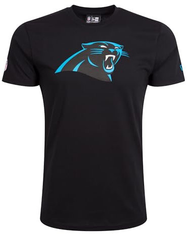 New Era Carolina Panthers NFL Team Logo Schwarz T-Shirt - XL