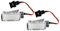 Kennzeich Kennzeichenleuchten für Audi A1 A2 A3 A4 A5 A6 A7 A8 Q3 Q5 Q7 TT,Accessoires extérieurs automobiles