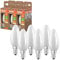 Osram LED Superstar Classic LED-Lampe B 40 in klassischer Minikerzenform aus gefrostetem Glas, 2.2 W, 470 lm, E14 Fassung, warmweißes Licht mit 2700 K, EEK A, 35 mm DM,6-Pack
