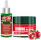 Bio Straffende Tagespflege - Bio Straffendes Gesichtsöl - Naturkosmetik Natural Anti Aging Gesichtspflege mit Granatapfelsamenöl & Arganöl, Peptiden - mindert Falten & erhöht Elastizität (2)