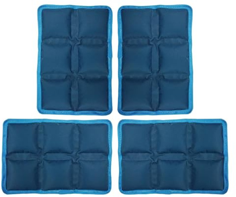 Kühlakkus für Lunchbox, Wiederverwendbare Kaltgel-Tasche, kompakte und waschbare Kühlpacks für Lebensmittel, Getränke, Camping, Wandern, Picknick, Büros, Outdoor-Aktivitäten, 15
