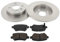 Mapco 47691 Bremsensatz Hinterachse 4-Loch Lucas System
