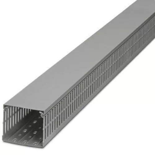 Phoenix 3240193 2 m PVC Cable Trunking System – Cable Trunking Systems (PVC, V0, Grey, 2 m, 60 mm, 60 mm)