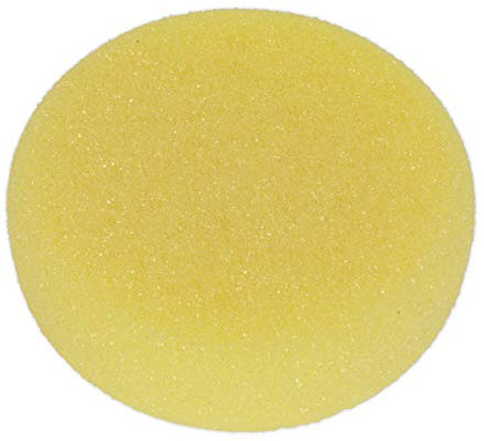 Sealey Ptcchv150Y Buffing & Polishing Foam Head 150 X 50Mm Yellow/Coarse