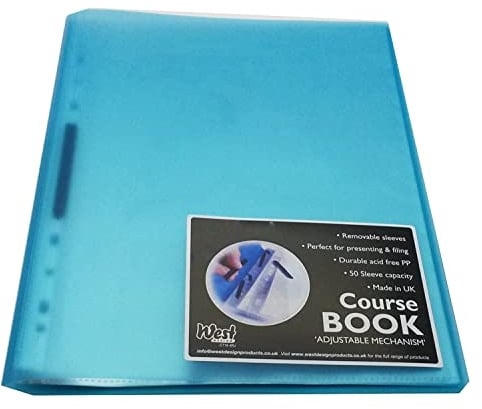 Westfolio Porte-vues amovibles A4 Turquoise