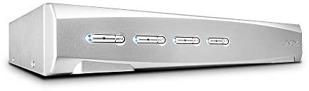 LINDY CONMUTADOR KVM PRO DVI-I SINGLE LINK USB 2.0