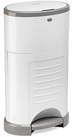 Korbell T-KOR-M250DS Poubelle à couches 16 l + insert en film interchangeable pour environ 240 couches dans le kit. Poubelle