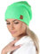 Mikos* Beanie für Damen | Frühling Mütze für Damen in NEON Grün| Wintermütze Damen | Long Slouch Beanie | Mütze mit hohem Tragecomfort |699 (Neon Grün)