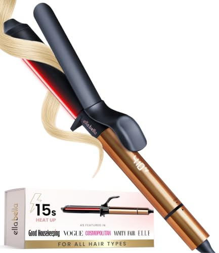 Curling Iron 1 Zoll • Professional Hair Curler • Curling Wand • Ceramic Curling Iron • Verwandeln Sie Ihren Look in Sekunden • Geeignet für alle Haartypen • Say Goodbye to Heat Damage