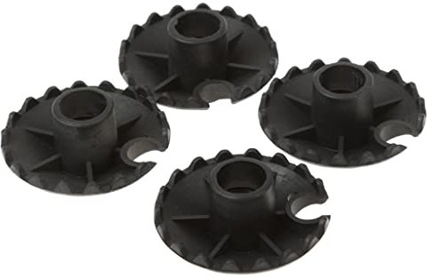 Harilla 4 Ersatzteile Gummi Schlammkorb für Trekkingstöcke Stöcke 5cm, Schwarz, 14mm