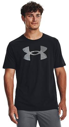 Under Armour Homme UA Big Logo Fill SS, T-shirt manches courtes, T-shirt homme ultra-doux pour l'entraînement et le fitness, T-shirt de sport avec logo