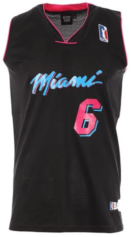 Sport Zone Miami Basketball-Trikot, Schwarz, Schwarz , XL