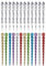 YANGWEN Christbaumschmuck Eiszapfen Anhänger,24 Stücke Acryl Eiszapfen Verdrehte Acryl Eiszapfen Weihnachten Ornaments Eiszapfen Deko Weihnachtsbaumschmuck