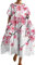 Robe Femme, Robe Longue Femme Ete Grande Taille Boheme Robe Longue Été Ete Femme Grande Taille 52 54 56 Boheme Dentelle (2-Rose,3XL)