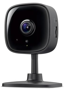 Tapo by TP-Link 1080P - Cámara de Seguridad Interior para Monitor de bebé, cámara de Mascotas con detección de Movimiento, Audio de 2 vías, visión Nocturna, Almacenamiento de Tarjetas SD y Nube,