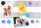DUJEQM Magnettafel Memotafel Magnetwand Pinnwand Magnetisch Selbstklebend Magnetleiste Memoboard Edelstahl Metallband Magnetleisten Magnetboard mit 7 Magnete für Büro Fotos Fotowand Dokumente 2 Stück