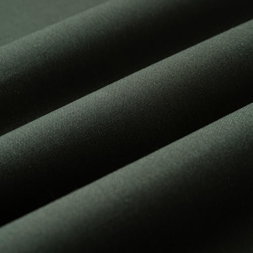 Wooqu Buchtuch, Stoffoberfläche und Papierrückseite, einfach zu bedienen, stark, 43,2 x 73,7 cm, zum Buchbinden, Waldgrün