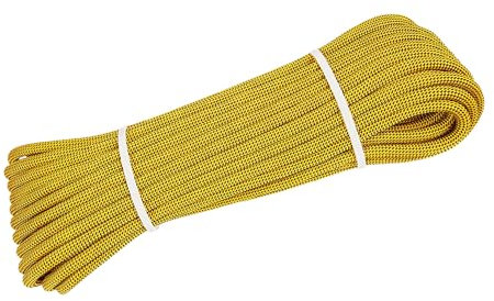 SXLMWJL 10mm Multifunktionales Geflochtenes Seil, Seile Für Outdoor-ausrüstung, Hilfsbindungs-sicherheitsschnur, Zugkraft 2000 Kg(Size:10mm-70M)