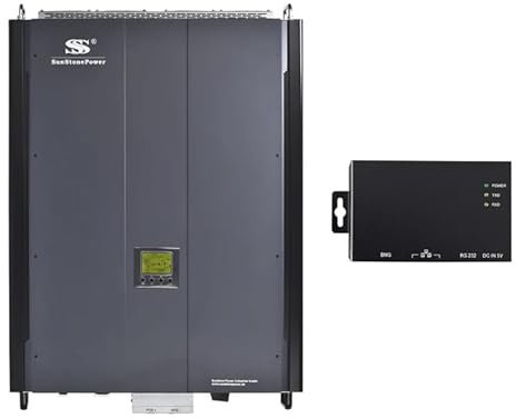 Sunstone 3-phasiger Hybrid-Wechselrichter 15KW Notstromaggregat, Anschluss an Niedervolt-Batterie 48V, Solaranlagen für Eigenverbrauch (ohne) Netzeinspeisung (mit Modbus-Dual-Box)