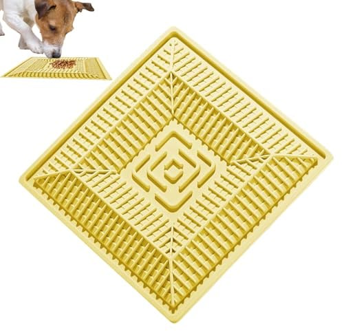 Générique Cat Slow Feeders – interaktives Katzen-Puzzle-Feeder | Cat Treat Game | Cat Feeder langsam | Nassfutter der Katze wasserdicht bis trocken – Silikon ohne Rutschen
