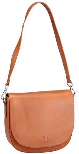 Jost Leder Schultertasche Umhängetasche Rana Shoulder Bag Cognac braun