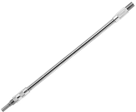 Sukviaq Biegsame Welle, 1/4 Zoll Hex-Shank Flexibler Bithalter Um Die Ecke, Flexible Welle Bohrmaschine, 300mm, Bohrmaschine Flexibler Bithalter, Geeignet für Akkuschrauber
