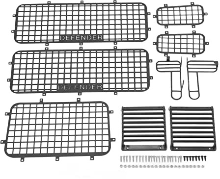 Fafeims RC Cars Window Guard Metal Window Mesh Prevent Scratching Exquisite RC Defender for Remote Controlled Cars