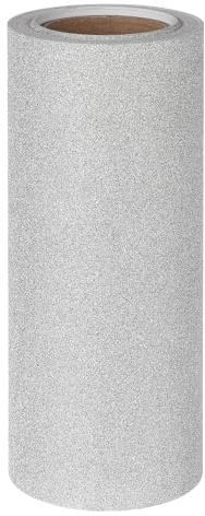 FESTFENDS Decorative Border Roll 16.40ft Peel and Stick Glitter Wallpaper Border for Bulletin Board and Wall Decoration