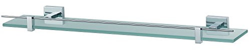 Haceka Mezzo Tablette en Verre De Sécurité Chromé 60cm