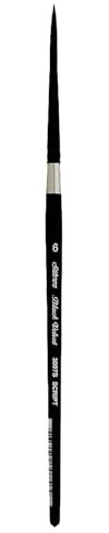 Silver Brush Limited - Traceur pour l’Aquarelle 3007S6 Black Velvet - Manche Court - Taille 6
