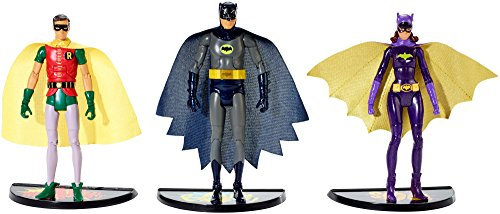 1966 BATMAN TV SERIES ACTIONFIGUREN 3PACK SET