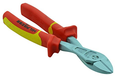 Seitenschneider Kraft-Seitenschneider VDE 200 mm für Piano Draht (D2-Qualität) präzises Schneiden bis Ø 2,5 mm Kabelschneider Drahtschneider Werkzeug made in Germany