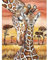 5D Diamant Malerei Set, Gemälde Diamant Painting vollerer Bohrer, Strass Stickerei Kreuzstich giraffe Mutter und Kind Kits Supply Kunst Basteln Leinwand Wand Deko Aufkleber Home Decor 30 x 40 cm