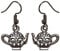 Silver Knight Teapot Earrings on Sterling Silver Hooks in a Gift Bag