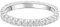 Lisandra Scott Eternity Ring Treasure 925 Sterlingsilber mit Zirkonia Kristall Damenring in Silber, Rosegold und Gold für Damen, Frauen mit Funkelnden Steinen Breit (56, Silber)
