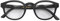 LONDON MOLE Brillen | Monalux Lesebrille | Quadratische Gläser | Coole Leser | Designer-Brille | Herren/Damen-Lesebrille | Unisex | Federscharniere | Mattschwarz | Vergrößerung +2,0