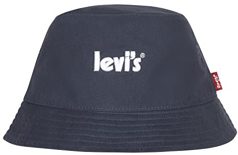 Levi's Kids Lan poster logo bucket cap Unisex Einheitsgröße India Ink
