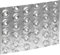 BPC Fixings Galvanised Hand Nail Plate 10-Piece Set, 200 mm Length x 150 mm Width, Silver