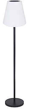 RGBW LED Solar Stehleuchte 34x150cm Metall Kunststoff schwarz matt opal von Globo