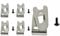 BLOLACDZ 【5-Pack Pro Kit】 Belt Clip 346449-3 & Screw Set 251314-2 | Universal Belt Hook Replacement for Makita 324705-1/346034-2/346317-0/324553-8 Cordless Drills/Saws | Durable Metal Hanger