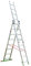 8 Rung Home Master 3 Section Combination Ladder