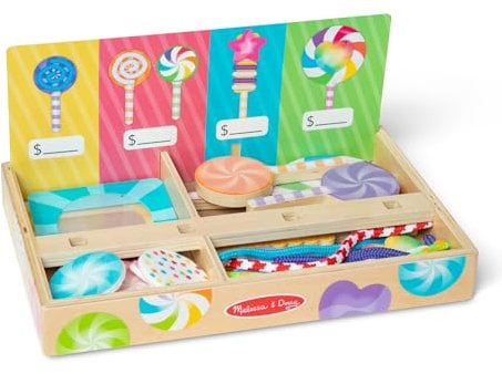 Melissa & Doug Lutscher-Spielset aus Holz für Mädchen und Jungen im Vorschulalter ab 3 Jahren