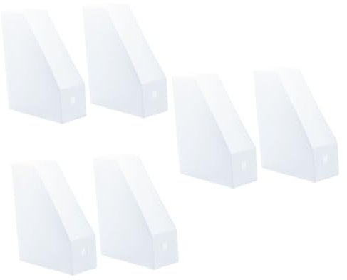 Ciieeo 6pièces Support De Bureau Transparent Organisateur De Documents Multifonctionnel Racks De Fichiers Porte-documents Vertical Pour Bureau Et Rangement De Bureau