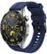 TiMOVO Cinturino da 22mm Compatibile con Huawei Watch GT 4 46mm/GT3/GT3 Pro 46mm/Watch 4/4 Pro/3/3 Pro/GT 46mm/GT2/GT2 Pro/GT2e, Cinturino Sportivo in Silicone, Braccialetto di Ricambio, Blu notte
