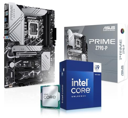 Aufrüst Kit Intel Core i9 14900K, ASUS Prime Z790 P, be Quiet! Dark Rock 4 Kühler, 32GB DDR5 RAM, komplett fertig montiert und getestet