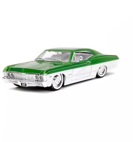 RSFIL 1:24 for Chevrolet Impala SS Oldtimer-Druckguss-Modellauto fertiges Auto, Sammlung Spielzeugauto Geschenk, Grün