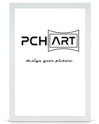 PCH[art] Bilderrahmen 'New Alaya - Wood Optics' | Holz-Farbe: Birke | Größe: 84x119 DIN A0 | eleganter Frame für Ihre Fotos und Motive