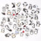 46PCS Cute Penguin Stickers,Cartoon Animal Decals Penguin Theme Stickers for Children Teens Adults Travel Case, Laptop, Planners, Calendars, Scrapbook, Suitcase, Notebooks, Journal
