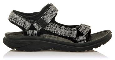 MTNG Flache Sandalen Damen Tornado 60804 | 60423 | schwarz